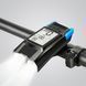 Велофара на акумуляторі OnePro 4000mAh з сигналом та спідометром велокомп'ютер 71050 фото