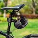Велозамок WEST BIKING кодовый 1.5 м противоугонный велосипедный трос замок 73570 фото 10