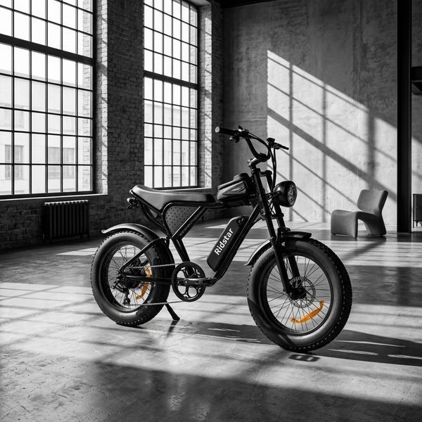 Электрический велосипед Q20 mini 750W 15Ah электрофетбайк для бездорожья 73950 фото