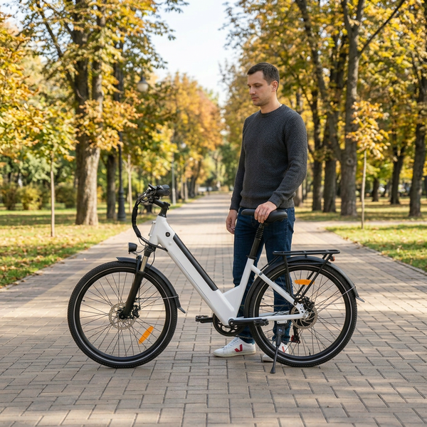 Електро велосипед RS-A01PRO-T електрофетбайк 500W 15Ah 26&times;2.1" міський 73890 фото