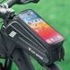 Велосумка на раму West Biking для телефона 1,5 л большая велосипедная сумка 72081 фото 5