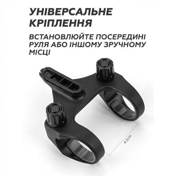 Велофара Rockbros 850 лм 10000 mAh потужний ліхтар з функцією повербанка 64996 фото