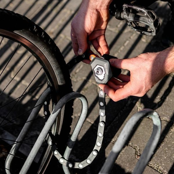 Велозамок West Biking сегментний протиугінний із захистом від злому 64944 фото