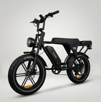 Электро велосипед V8 MAX 1000W 30Ah электрофетбайк с мощной батареей 73892 фото