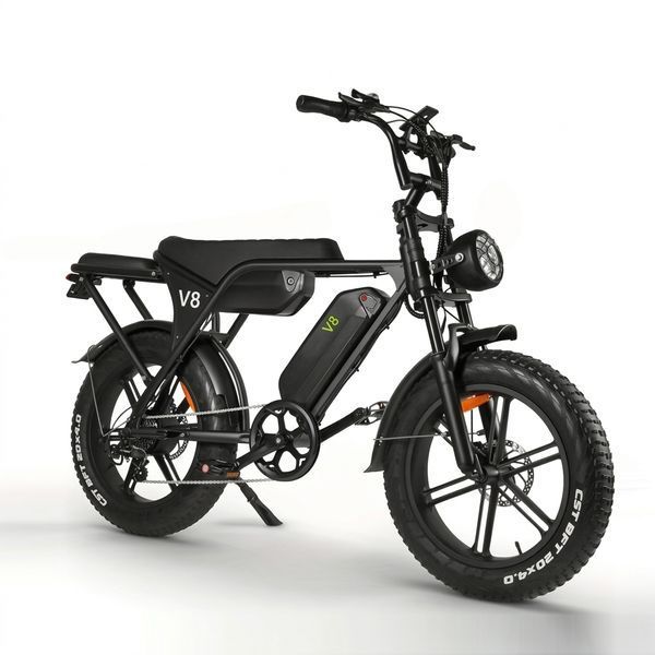 Електро велосипед V8 MAX 1000W 30Ah електрофетбайк з потужною батареєю 73892 фото