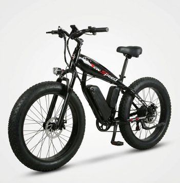 Электровелосипед ​​1000W 17Ah электрофетбайк с широкими колесами 26&times;4.0 74068 фото